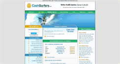 Desktop Screenshot of cashsurfers.com